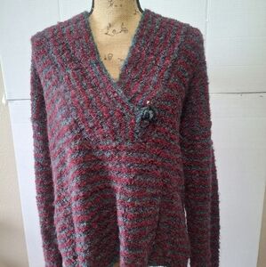 Tabask Hand Made in Peru Pull Over Sweater size XL